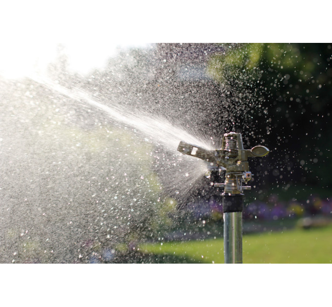 Presto-PS (8105D-BL) Metal Impulse Sprinkler – Durable Lawn and Garden Irrigation Sprinkler