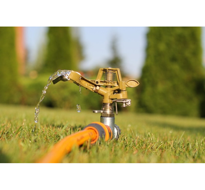 Presto-PS (8105D) Metal Impulse Sprinkler – Durable Lawn and Garden Sprinkler