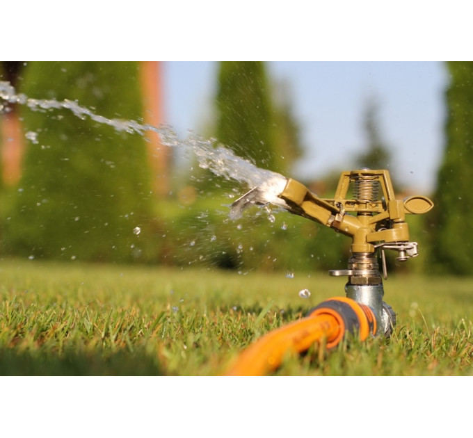 Presto-PS (8105D) Metal Impulse Sprinkler – Durable Lawn and Garden Sprinkler