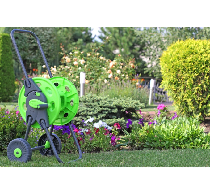 Presto-PS Hose Reel Cart (3301G) – Garden Hose Storage and Transport Solution