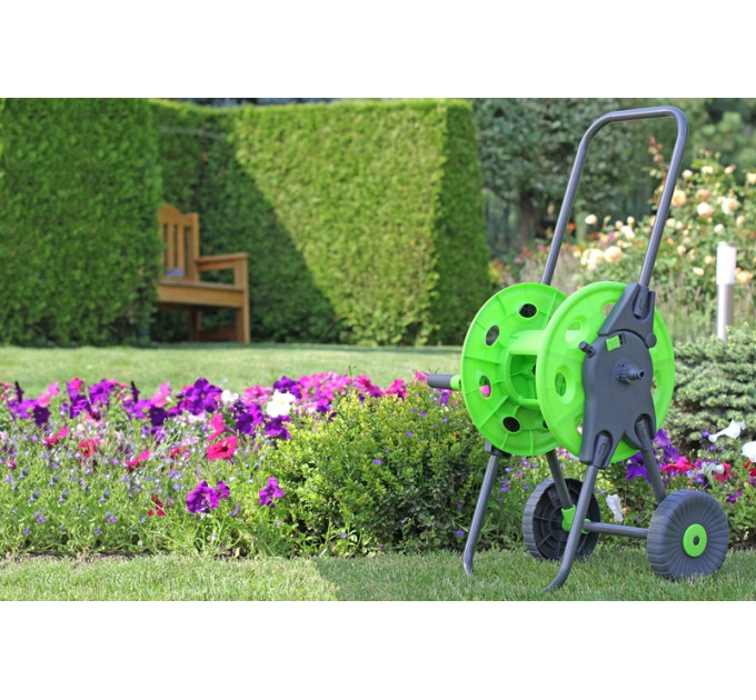Presto-PS Hose Reel Cart (3301G) – Garden Hose Storage and Transport Solution